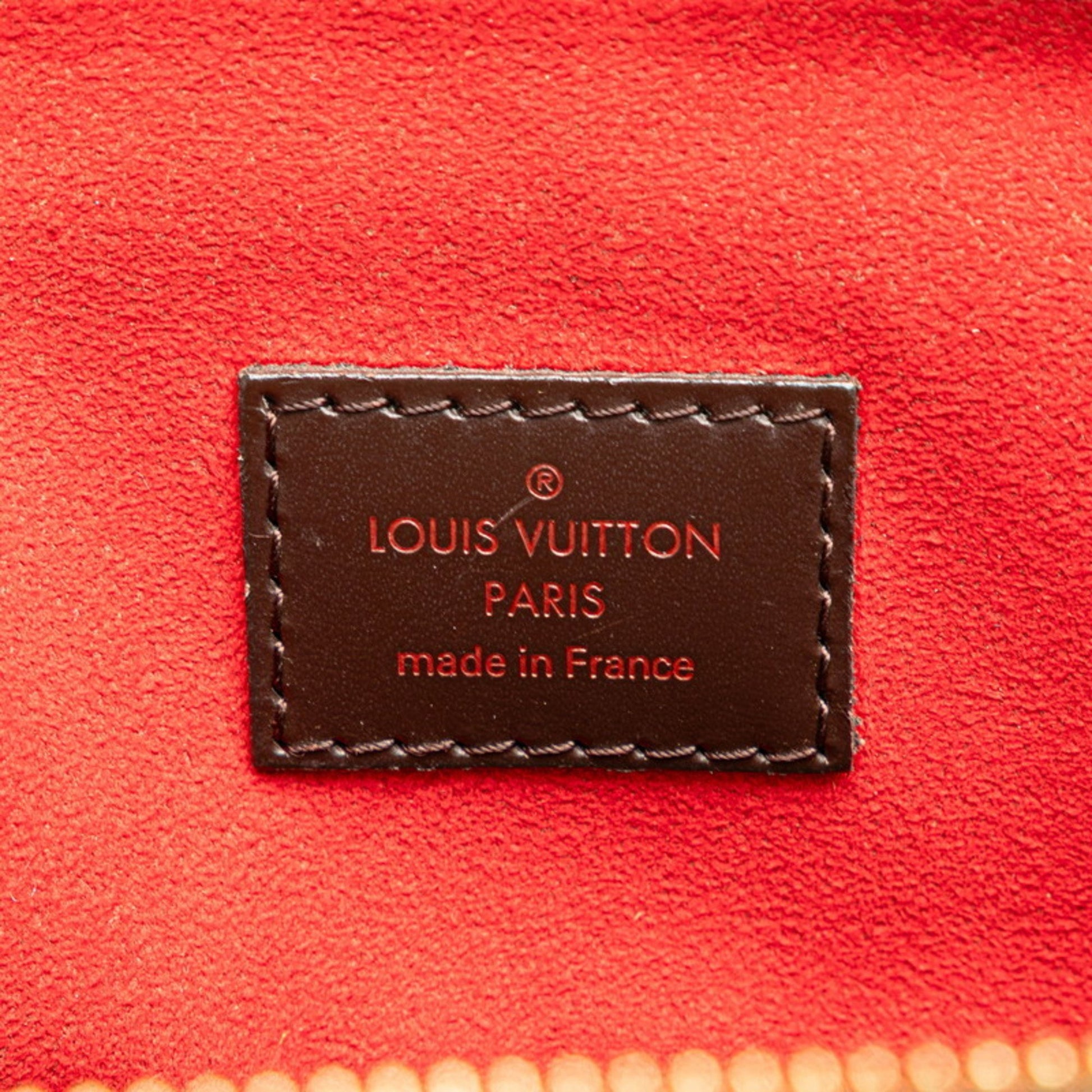 Louis Vuitton Trevi, Brown, Canvas, handbag