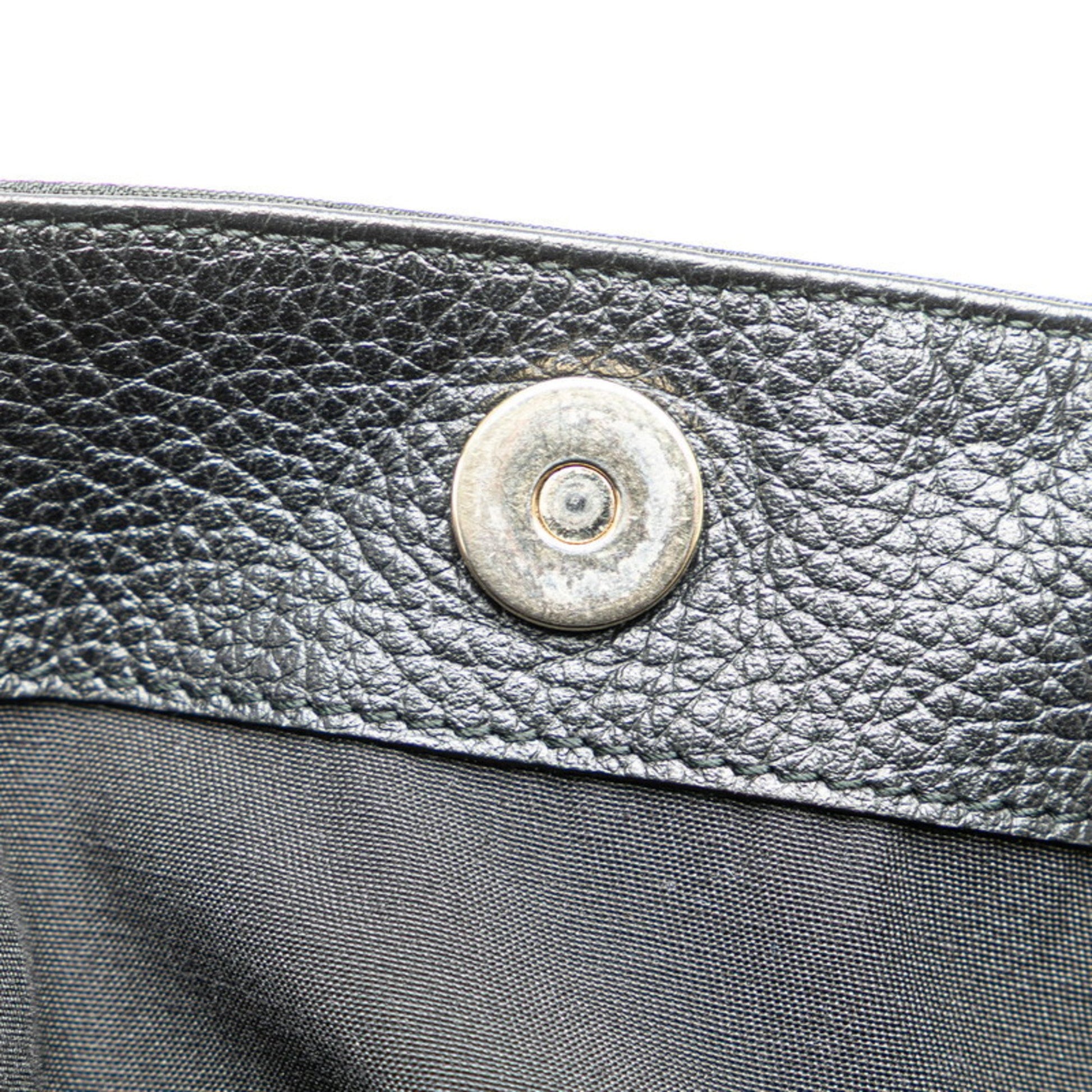 Gucci GG nylon, Black, NYLON, tote