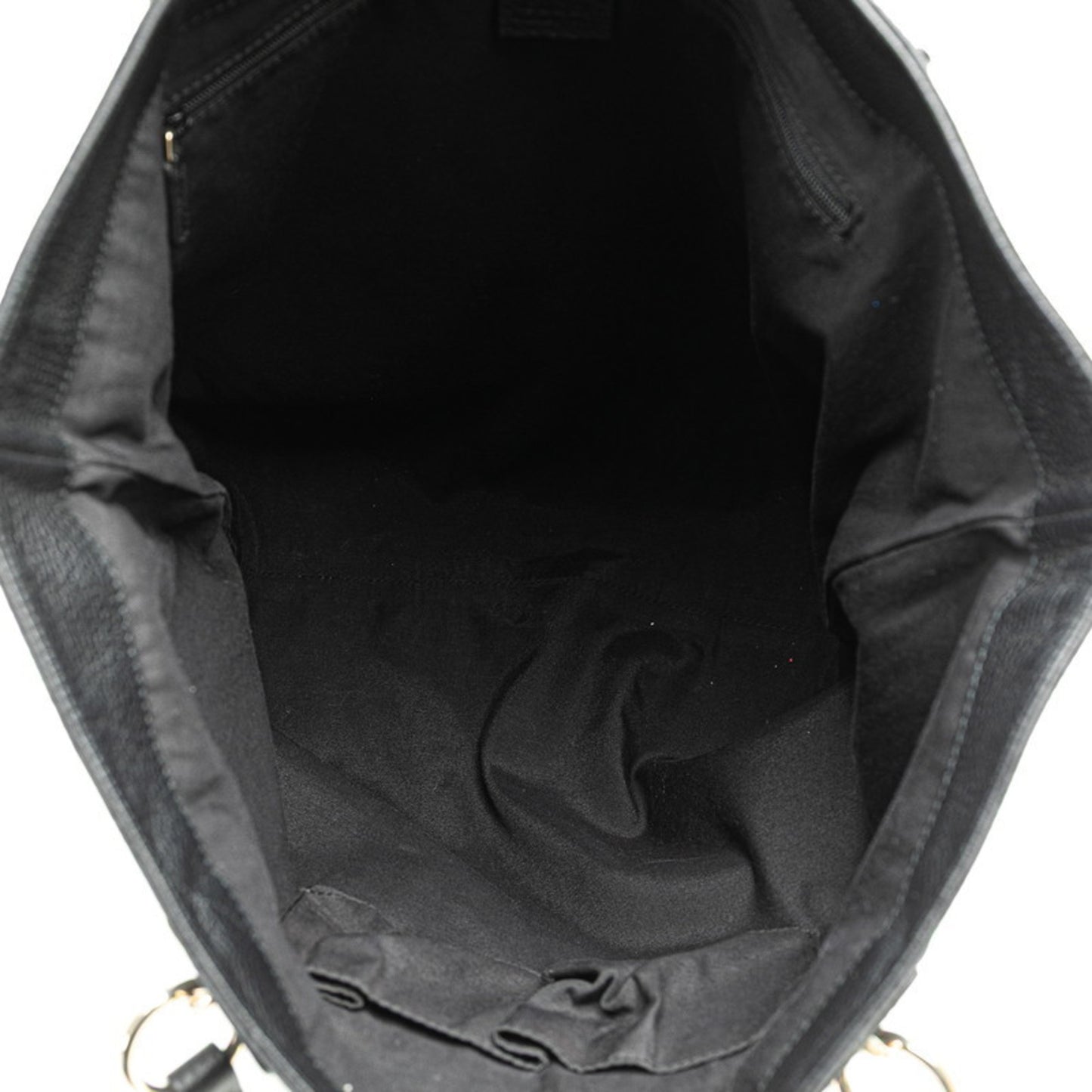 Gucci GG nylon, Black, NYLON, tote