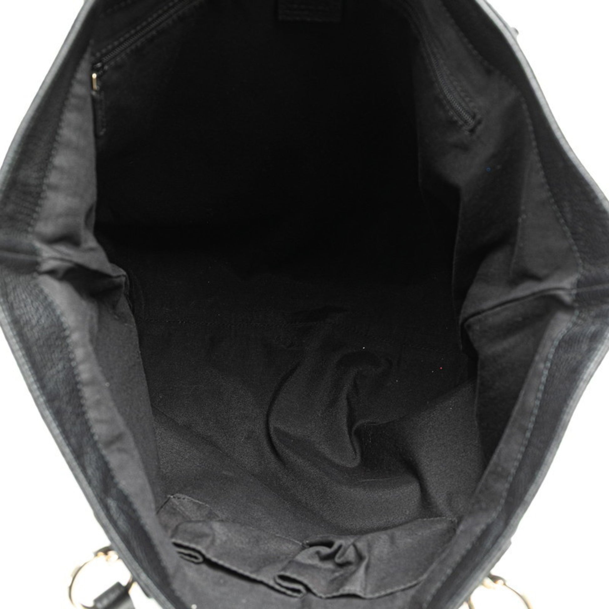 Gucci GG nylon, Black, NYLON, tote