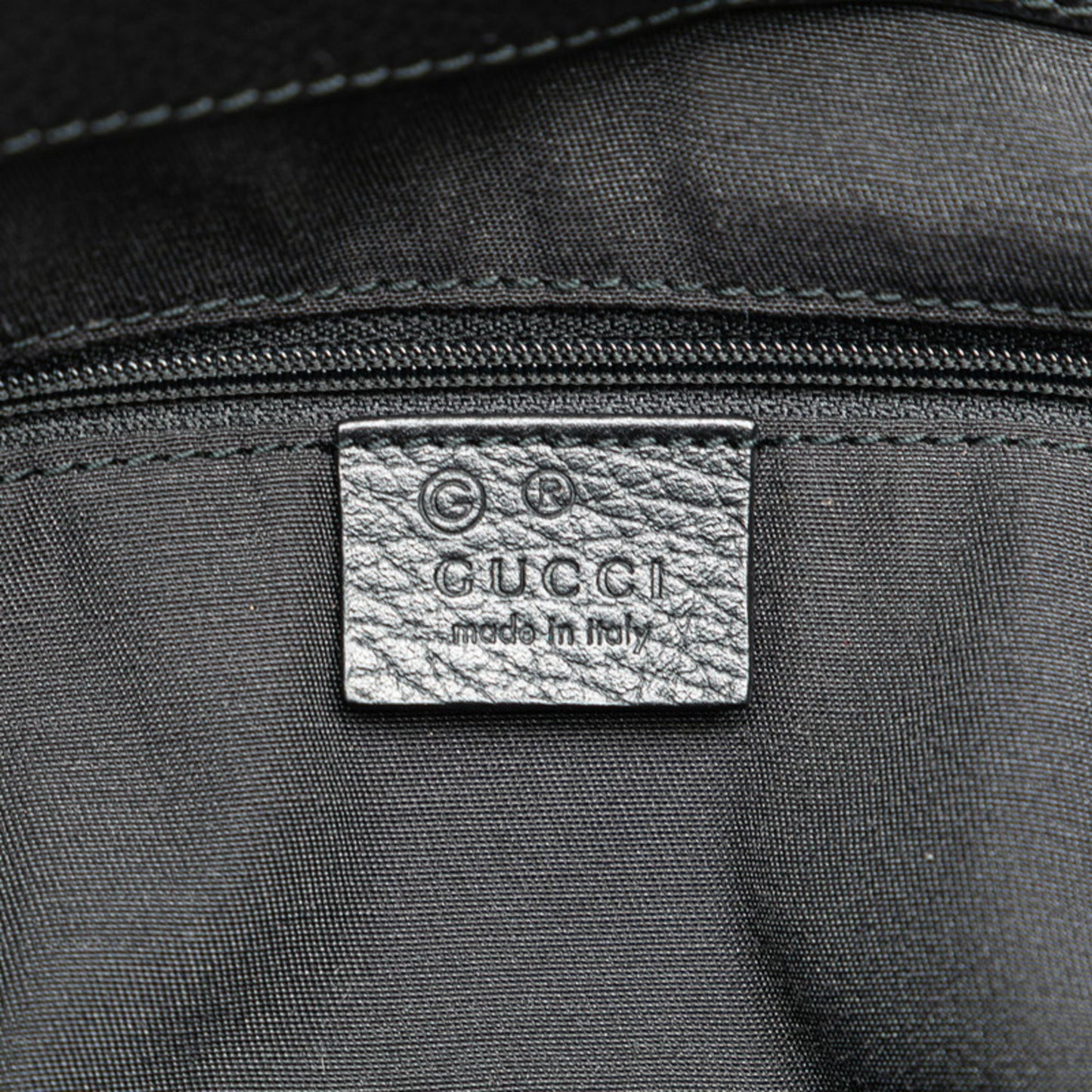Gucci GG nylon, Black, NYLON, tote