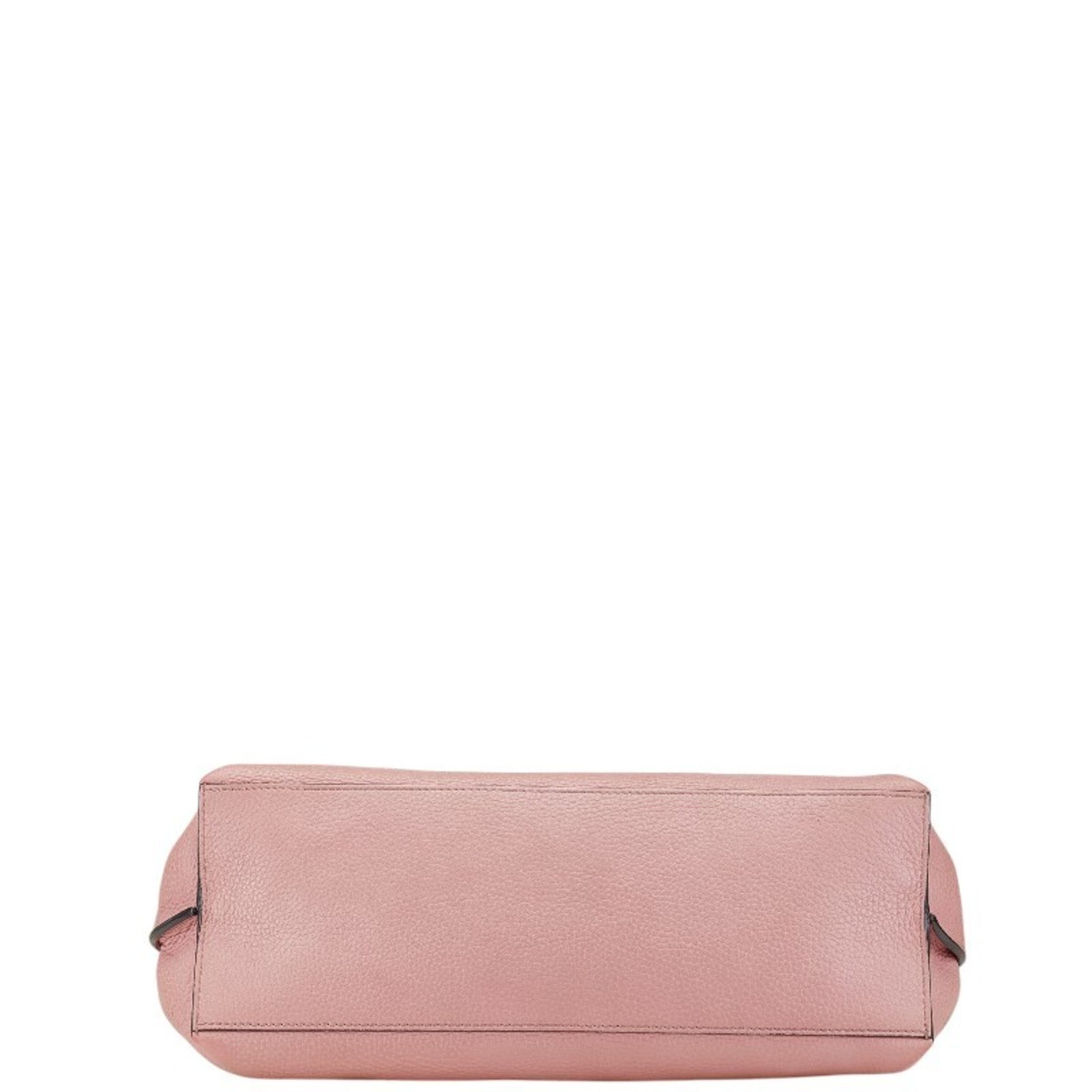 Gucci Bamboo daily, Pink, Leather, handbag