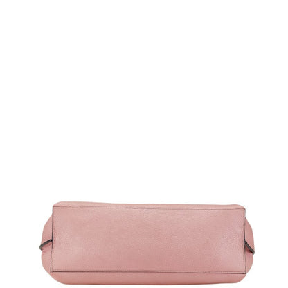 Gucci Bamboo daily, Pink, Leather, handbag