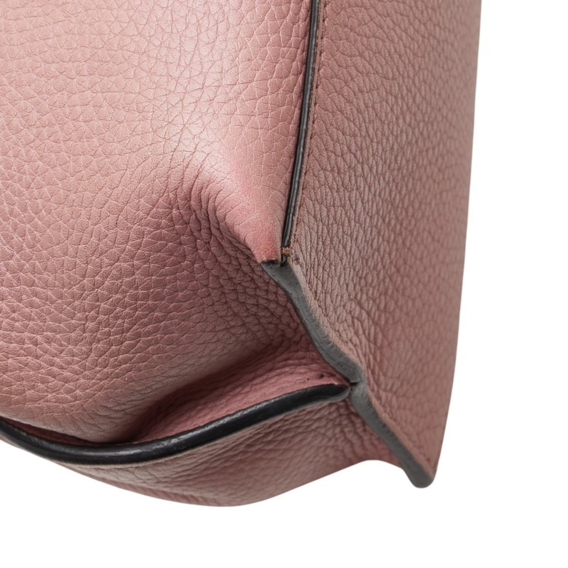 Gucci Bamboo daily, Pink, Leather, handbag