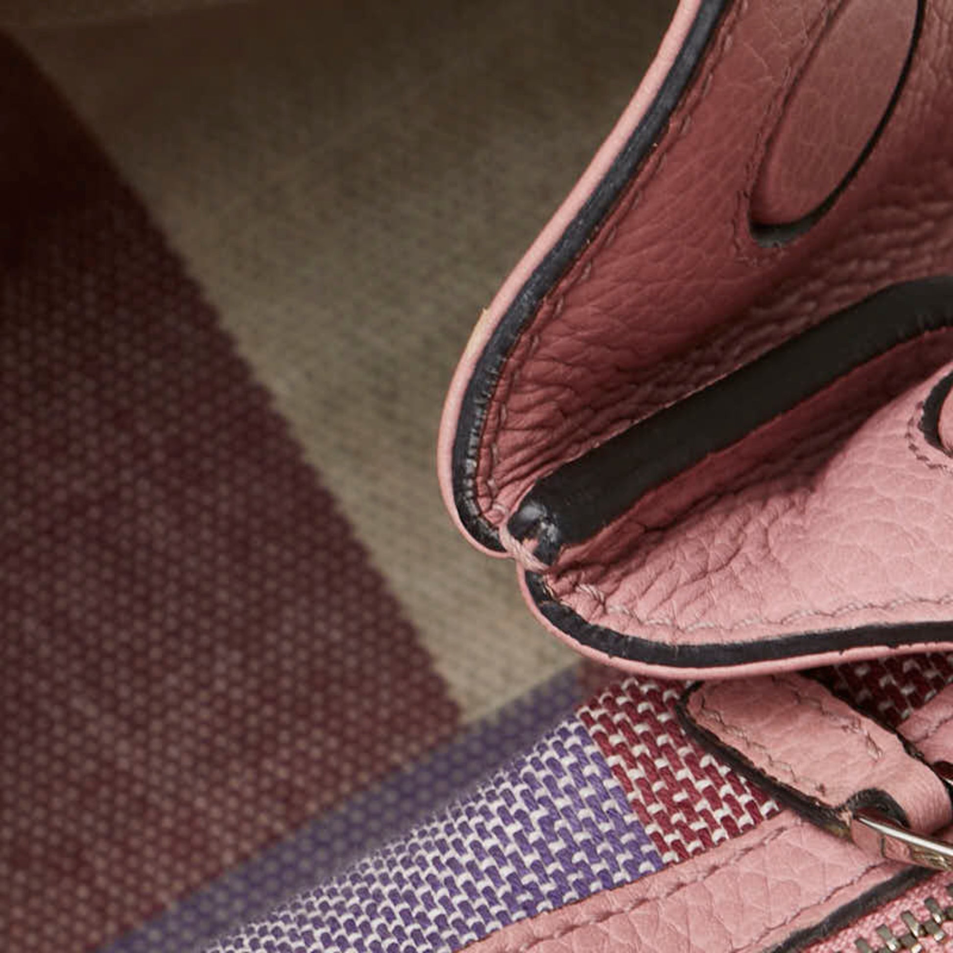 Gucci Bamboo daily, Pink, Leather, handbag