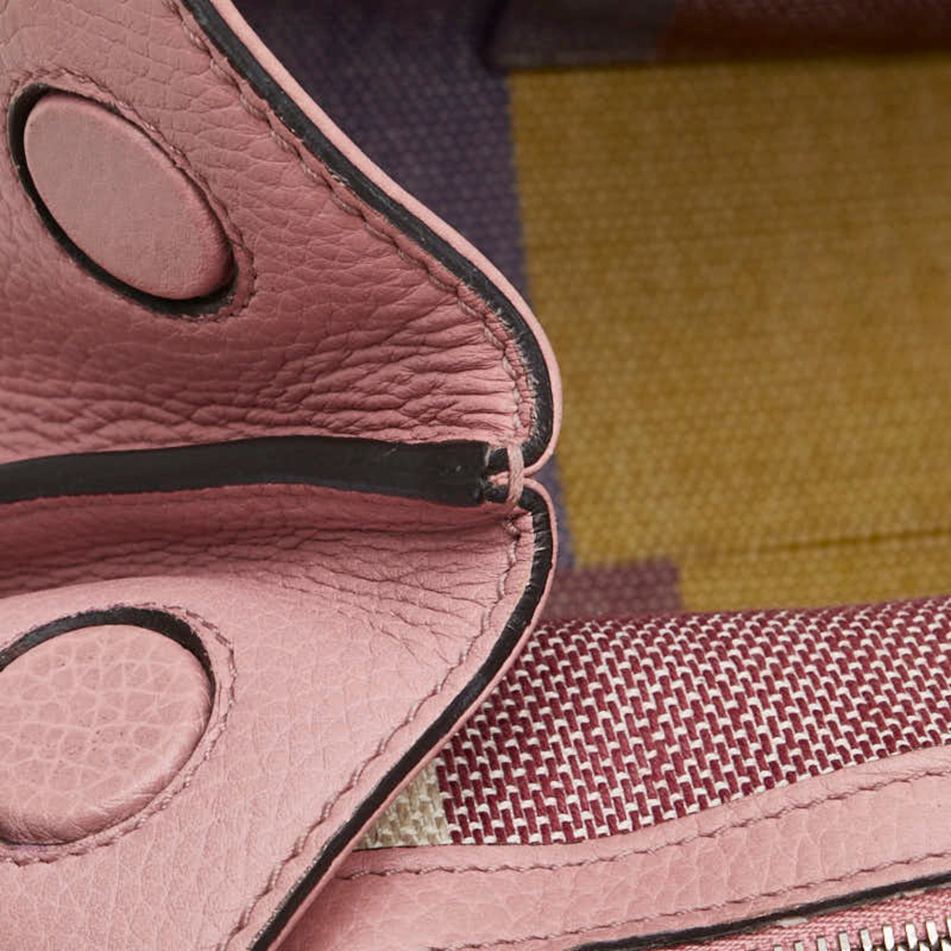 Gucci Bamboo daily, Pink, Leather, handbag