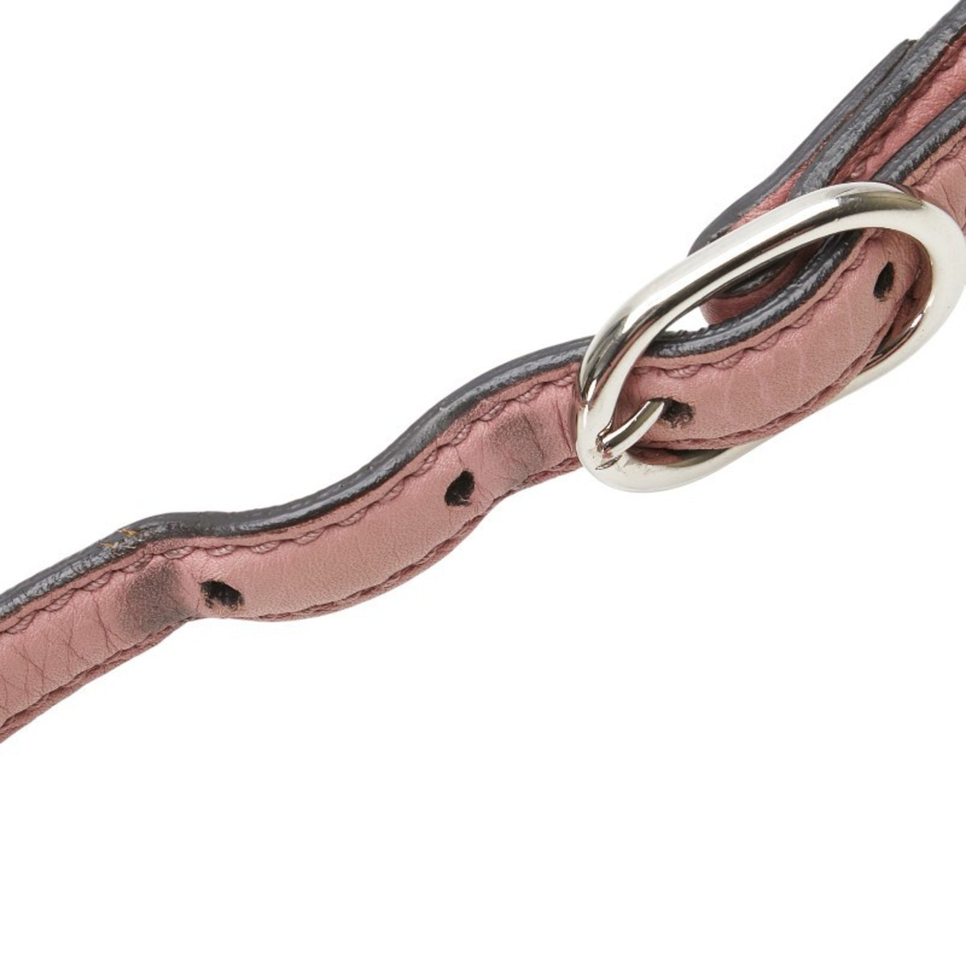 Gucci Bamboo daily, Pink, Leather, handbag