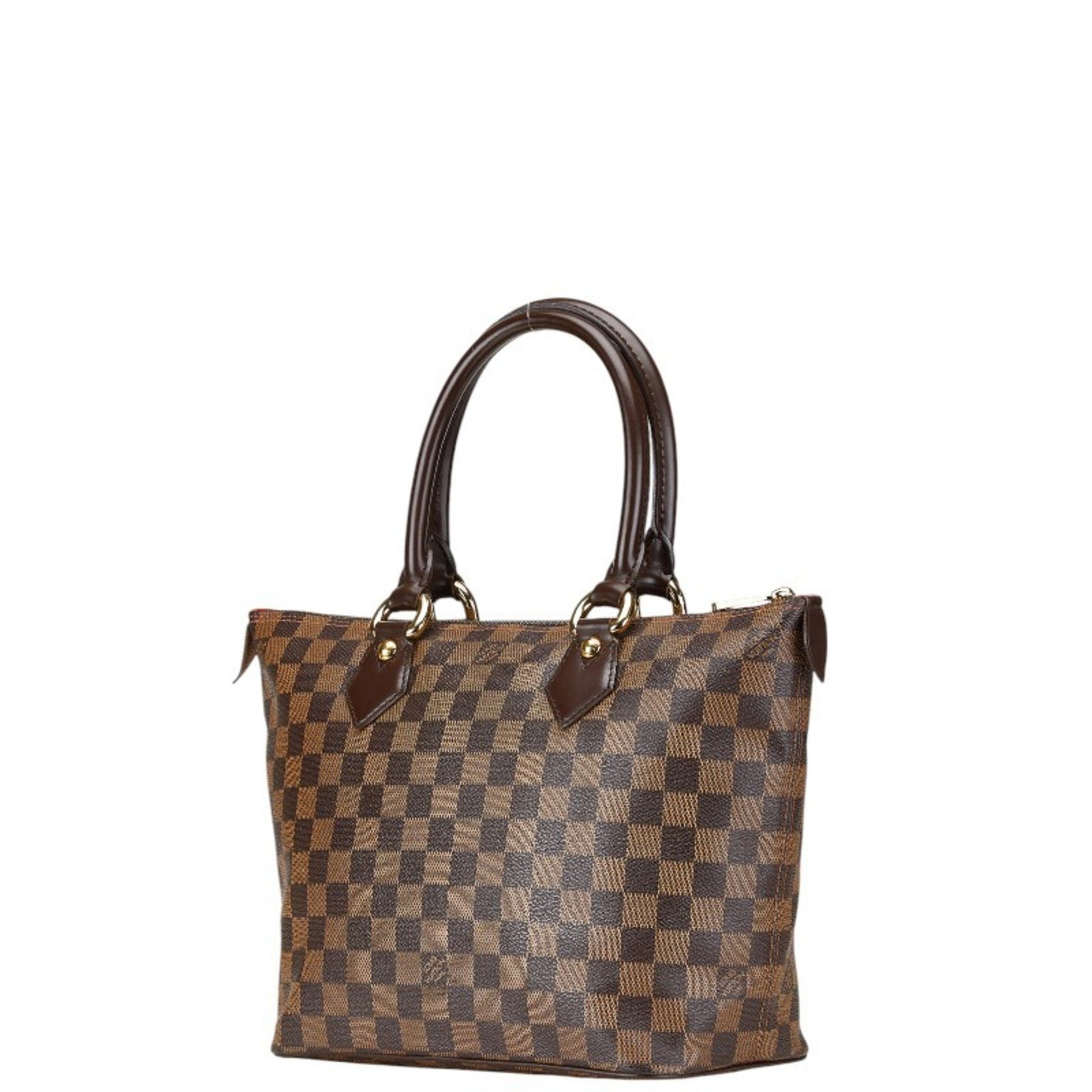 Louis Vuitton Saleya, Brown, Canvas, tote