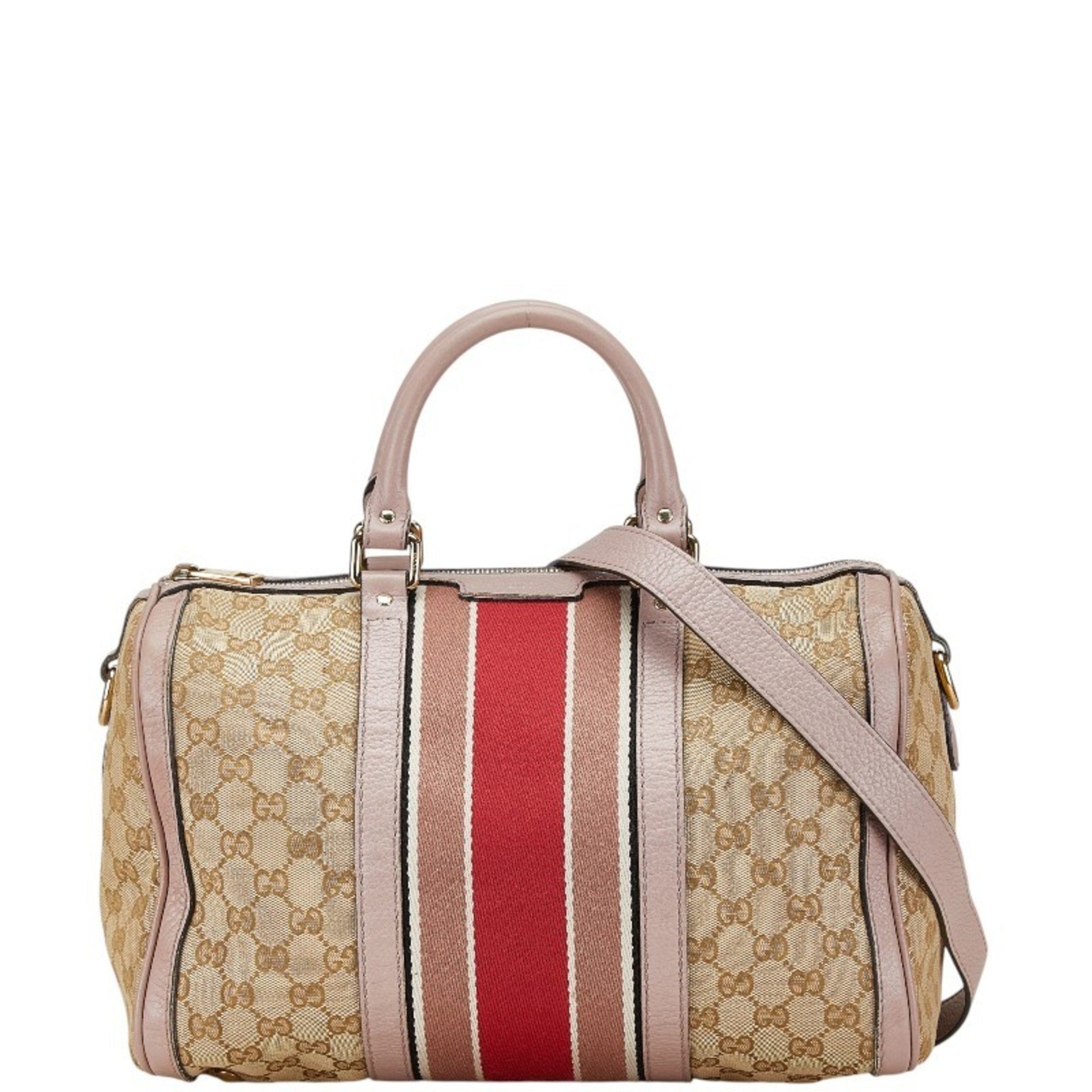 Gucci Sherry, Beige, Canvas, handbag