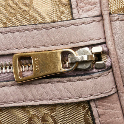 Gucci Sherry, Beige, Canvas, handbag