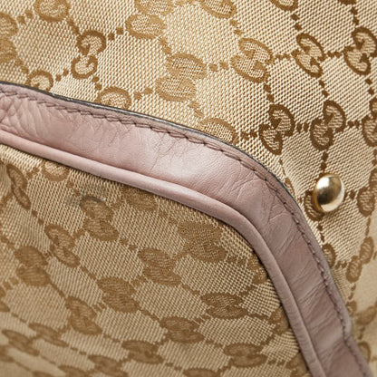 Gucci Sherry, Beige, Canvas, handbag
