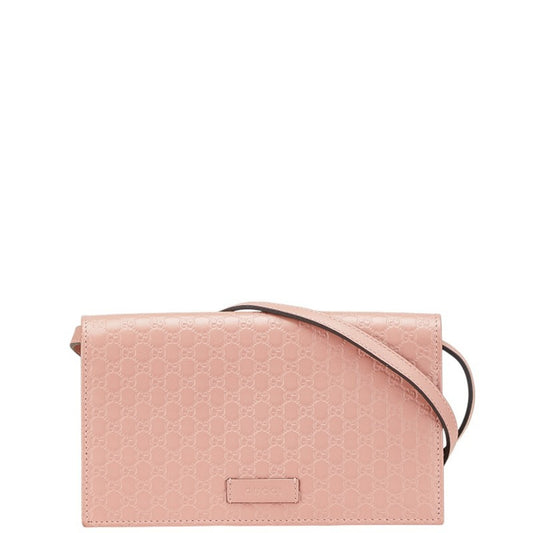 Gucci Guccissima, Pink, Leather, wallet