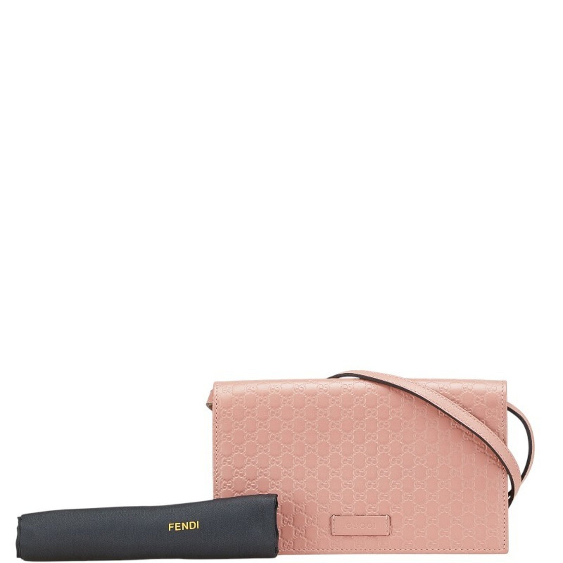 Gucci Guccissima, Pink, Leather, wallet