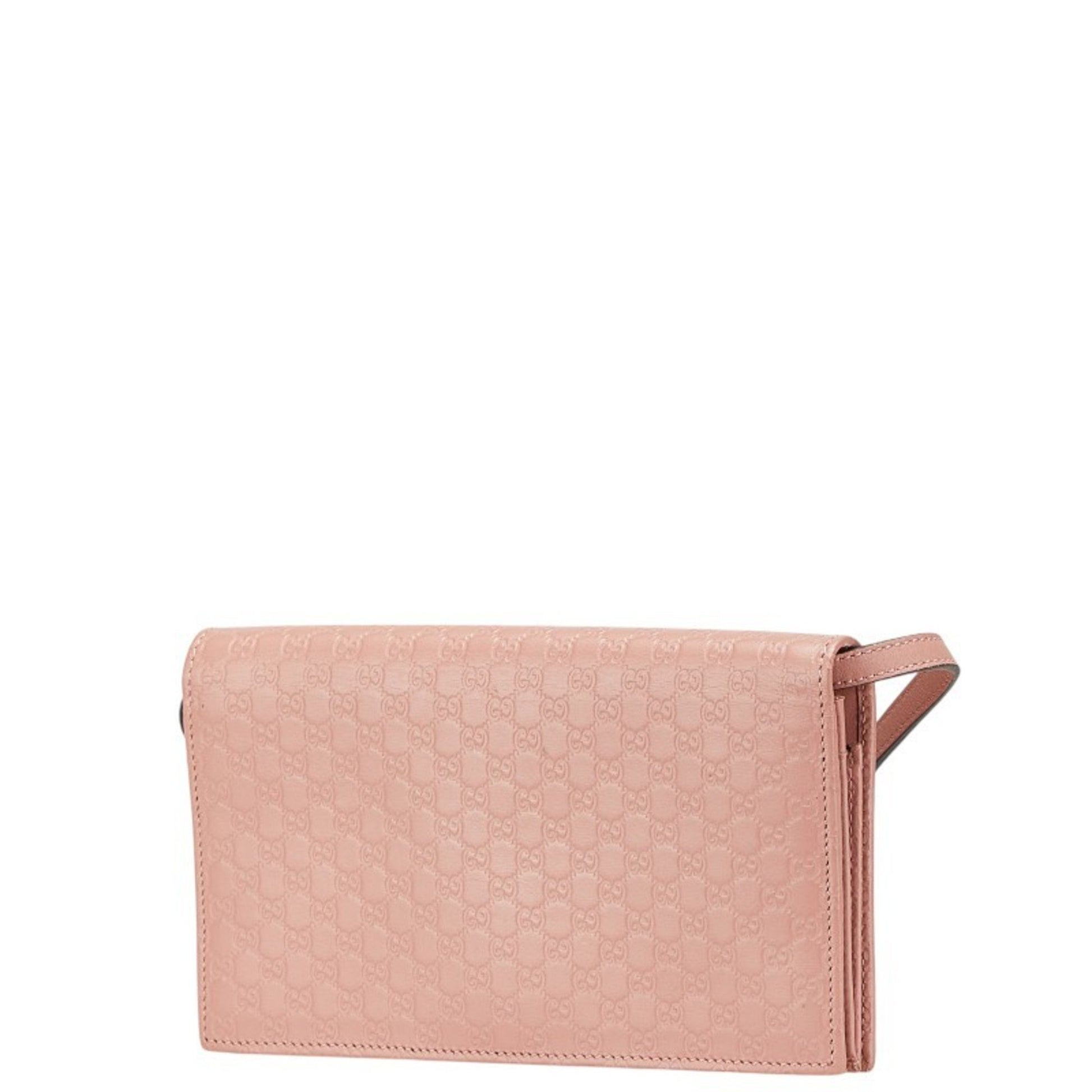 Gucci Guccissima, Pink, Leather, wallet