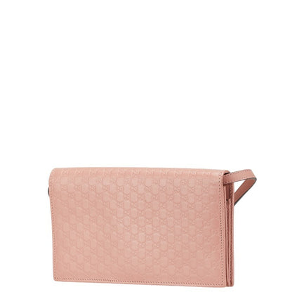 Gucci Guccissima, Pink, Leather, wallet
