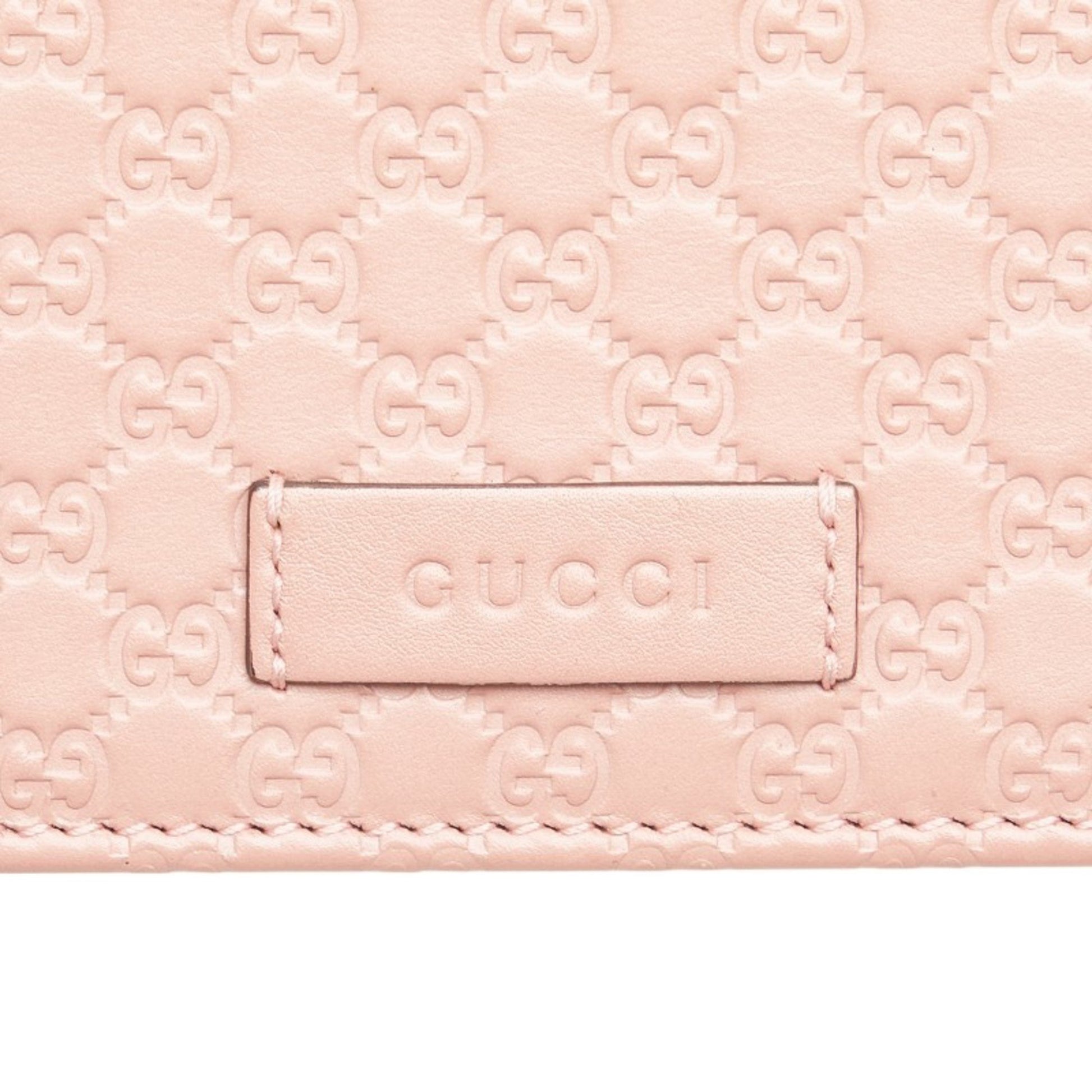 Gucci Guccissima, Pink, Leather, wallet