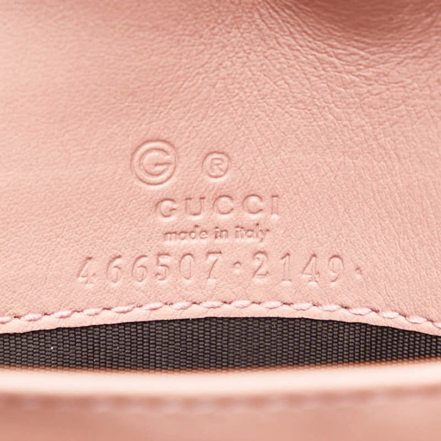 Gucci Guccissima, Pink, Leather, wallet