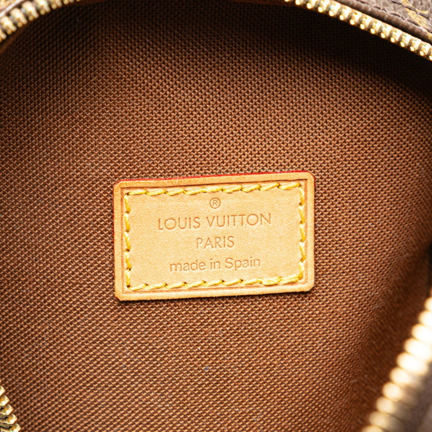 Louis Vuitton Pochette gange, Brown, Canvas, shoulder