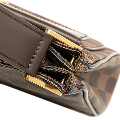 Louis Vuitton Aubagne, Brown, Canvas, shoulder
