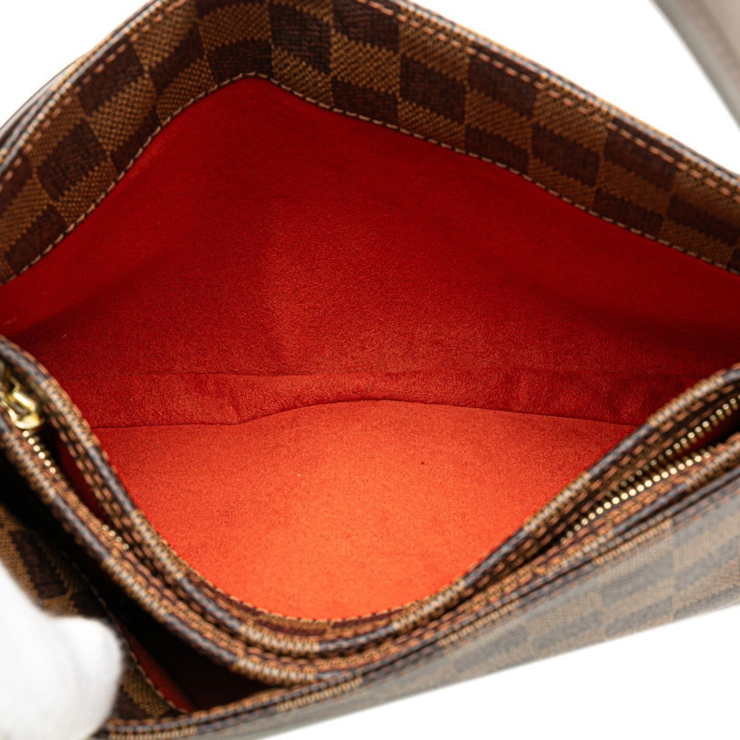 Louis Vuitton Aubagne, Brown, Canvas, shoulder