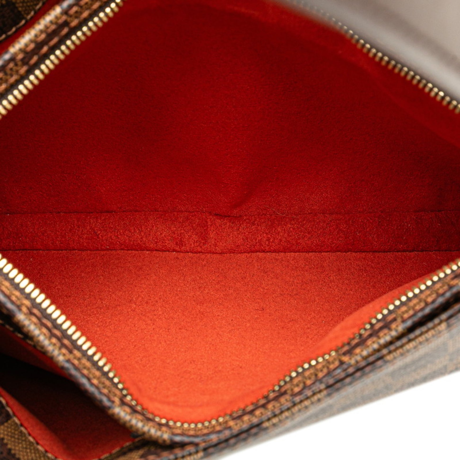 Louis Vuitton Aubagne, Brown, Canvas, shoulder