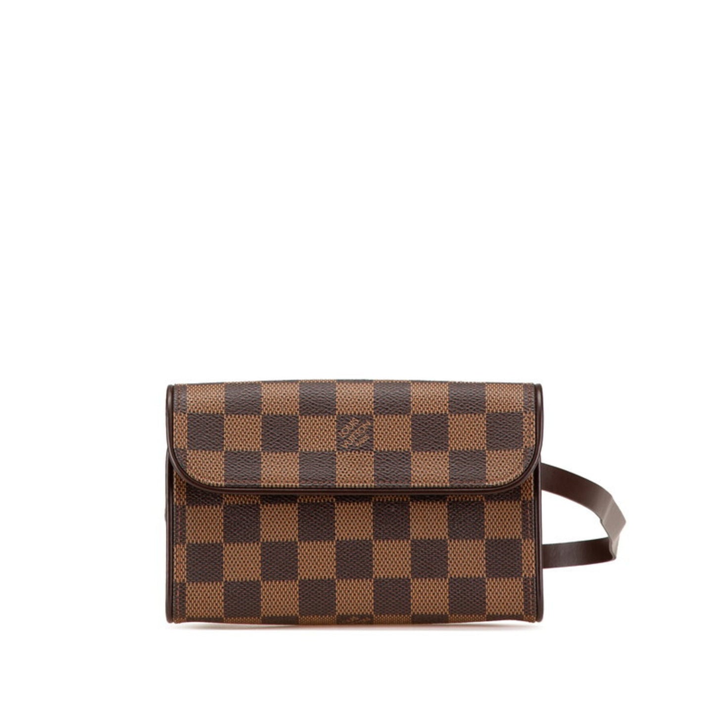 Louis Vuitton Florentine, Brown, Canvas, clutch
