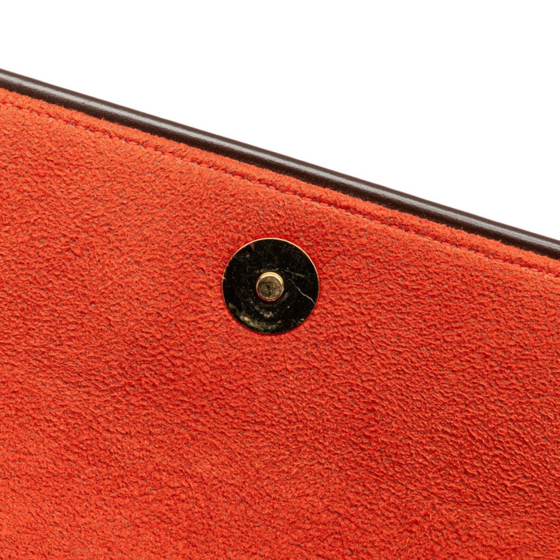 Louis Vuitton Florentine, Brown, Canvas, clutch