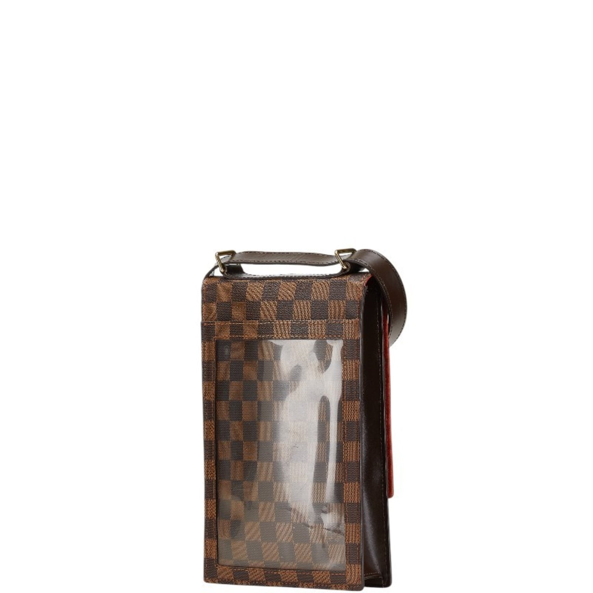 Louis Vuitton Portobello, Brown, Canvas, shoulder