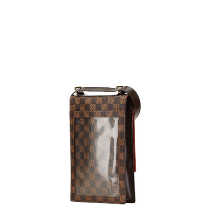 Louis Vuitton Portobello, Brown, Canvas, shoulder