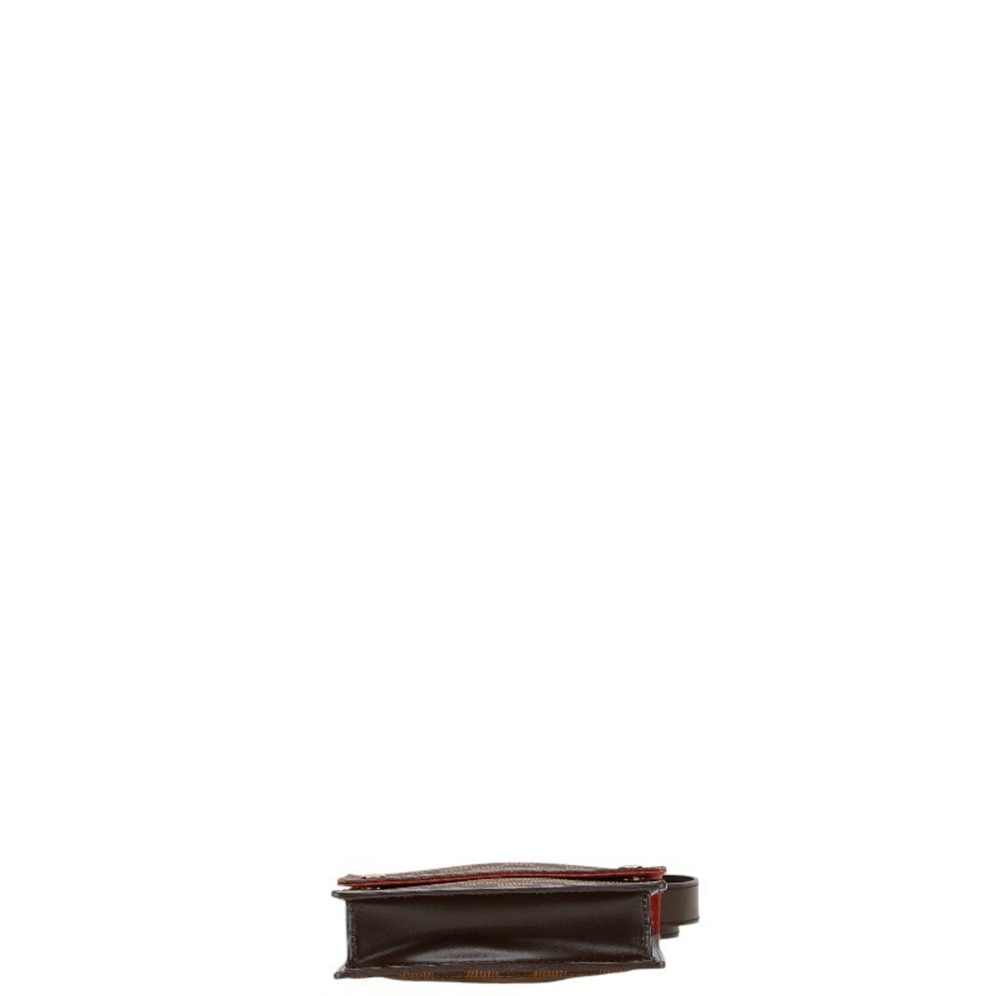 Louis Vuitton Portobello, Brown, Canvas, shoulder