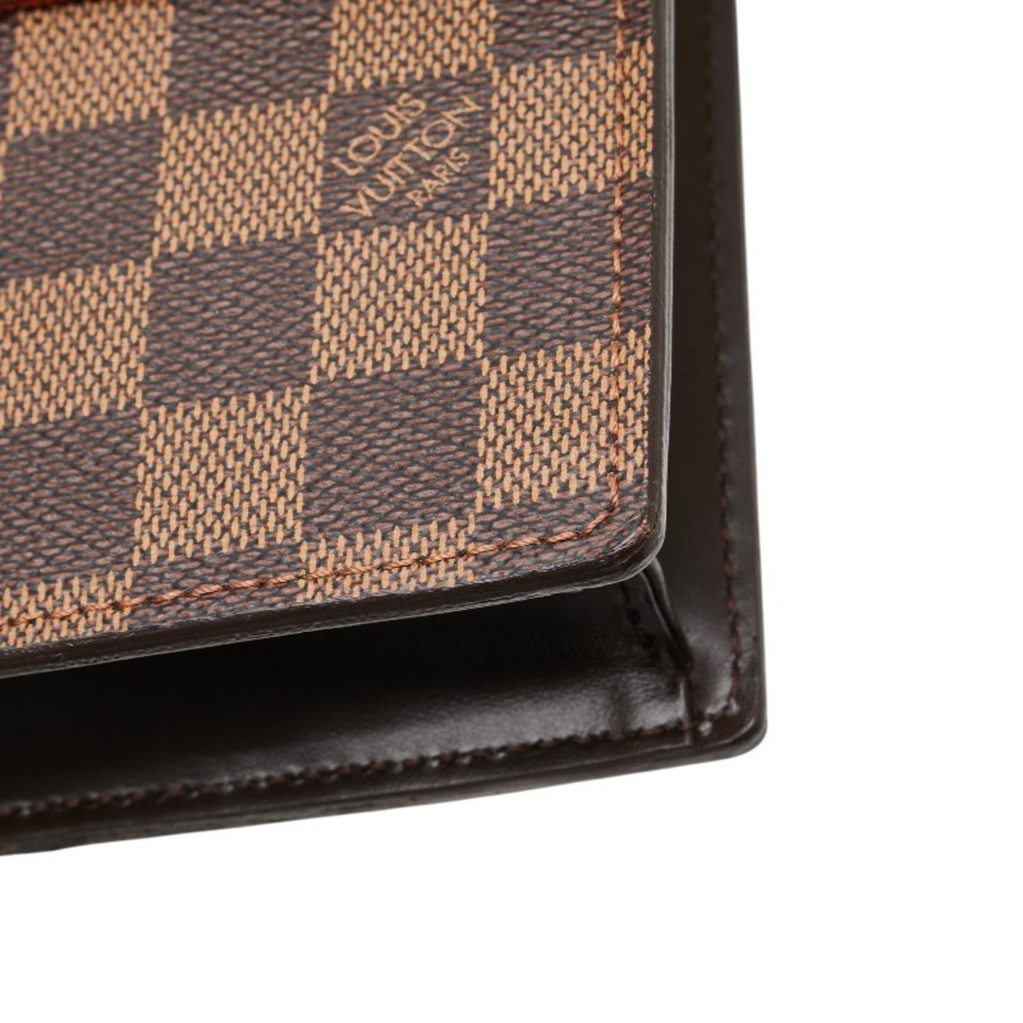 Louis Vuitton Portobello, Brown, Canvas, shoulder