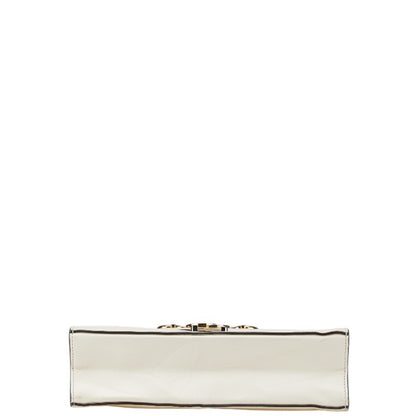 Gucci Zumi, White, Leather, shoulder