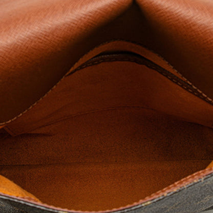 Louis Vuitton Musette Salsa, Brown, Canvas, shoulder