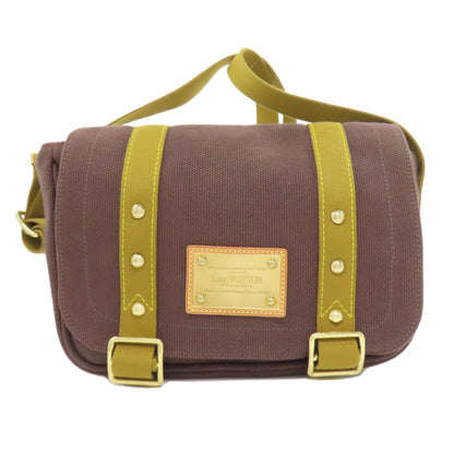 Louis Vuitton Antigua, Brown, Canvas, shoulder
