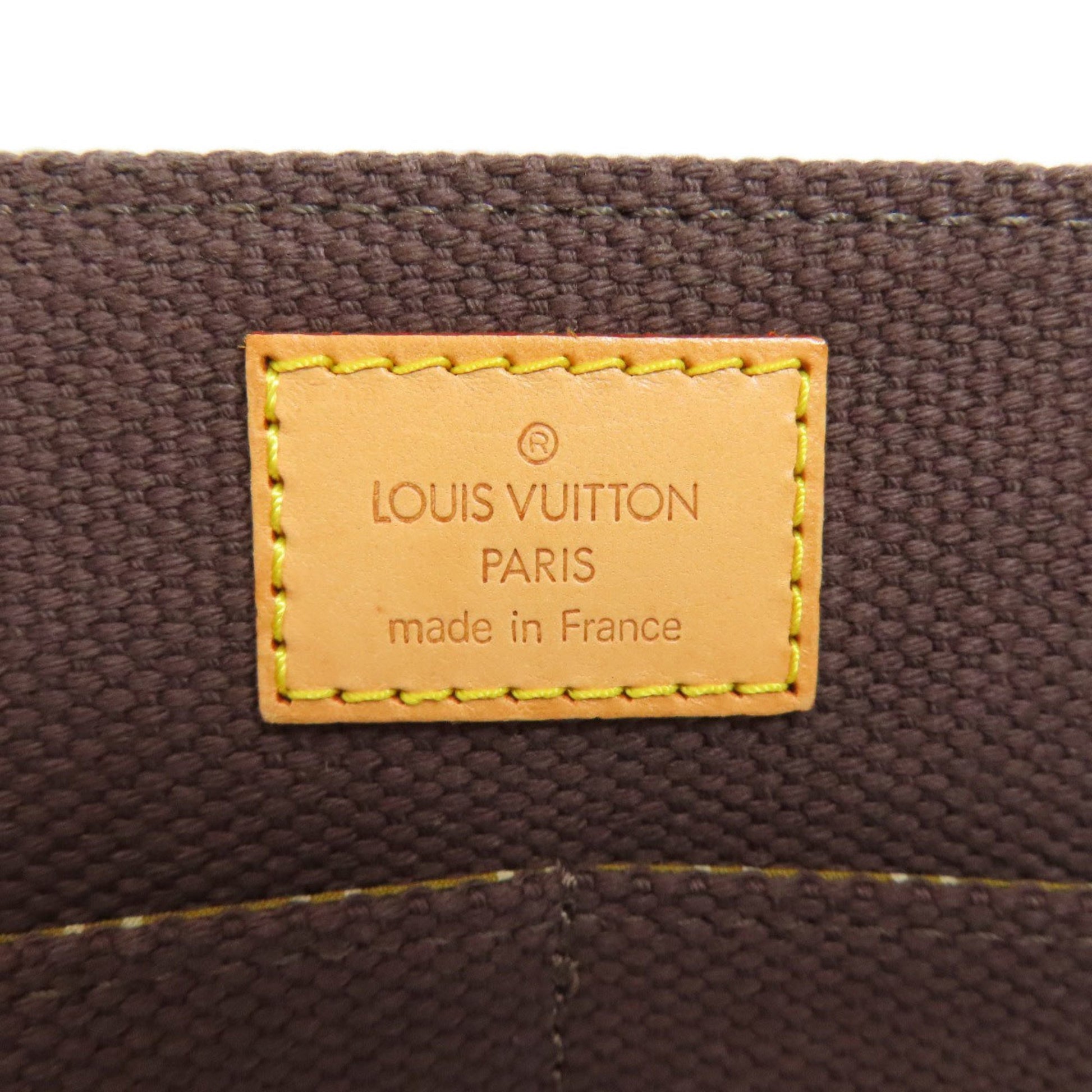 Louis Vuitton Antigua, Brown, Canvas, shoulder