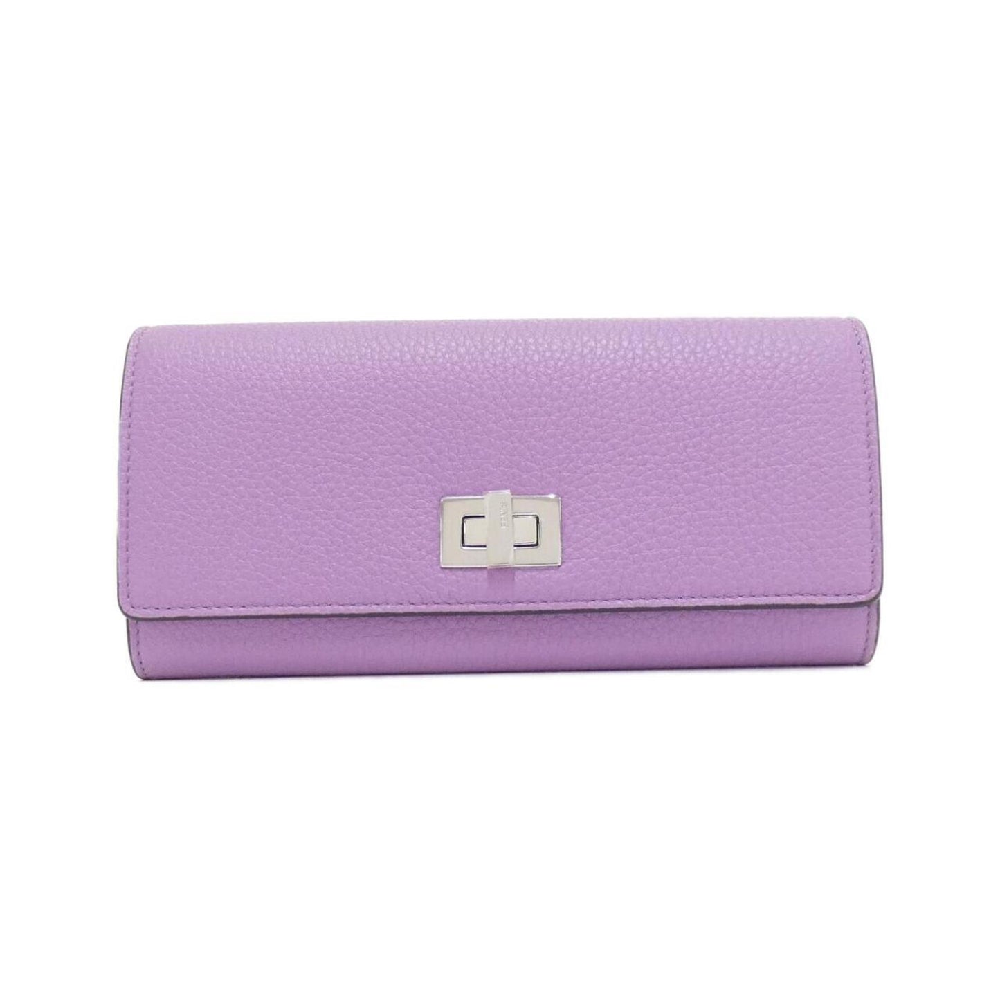 Fendi Peekaboo, Purple, Leather, wallet