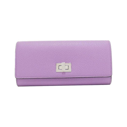 Fendi Peekaboo, Purple, Leather, wallet