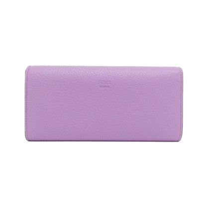 Fendi Peekaboo, Purple, Leather, wallet