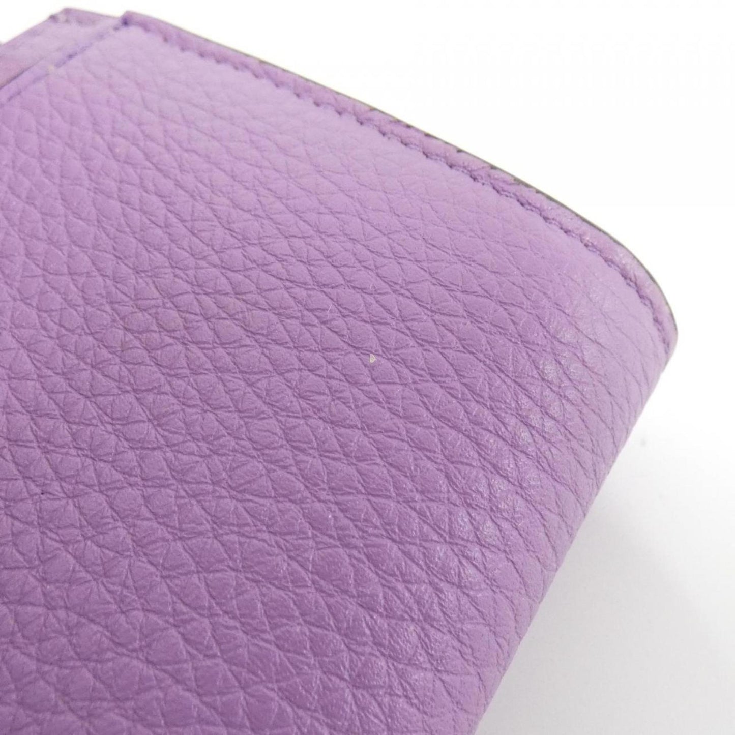 Fendi Peekaboo, Purple, Leather, wallet
