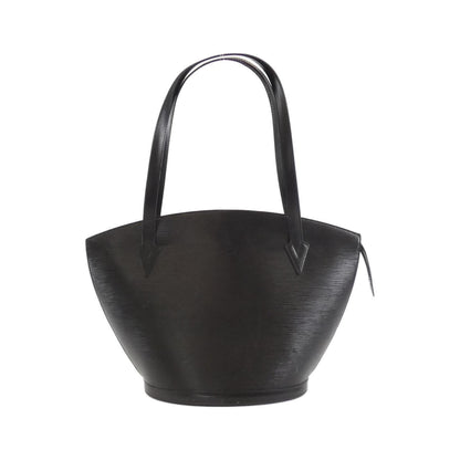 Louis Vuitton Saint Jacques, Black, Leather, shoulder