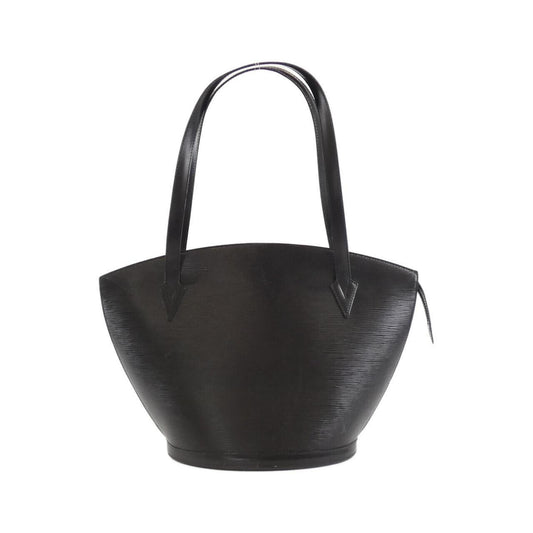 Louis Vuitton Saint Jacques, Black, Leather, shoulder
