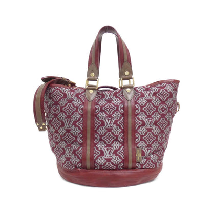 Louis Vuitton, Burgundy, Canvas, handbag