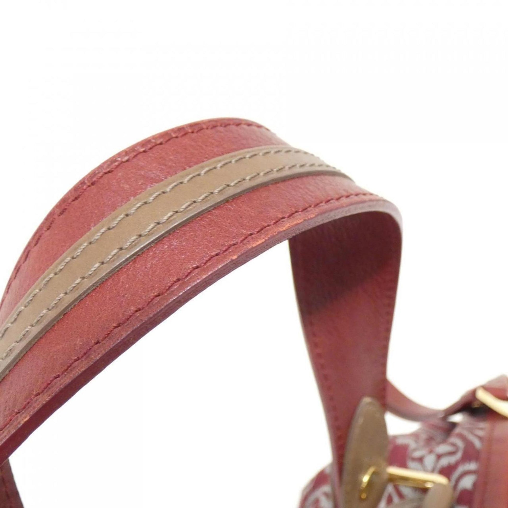 Louis Vuitton, Burgundy, Canvas, handbag