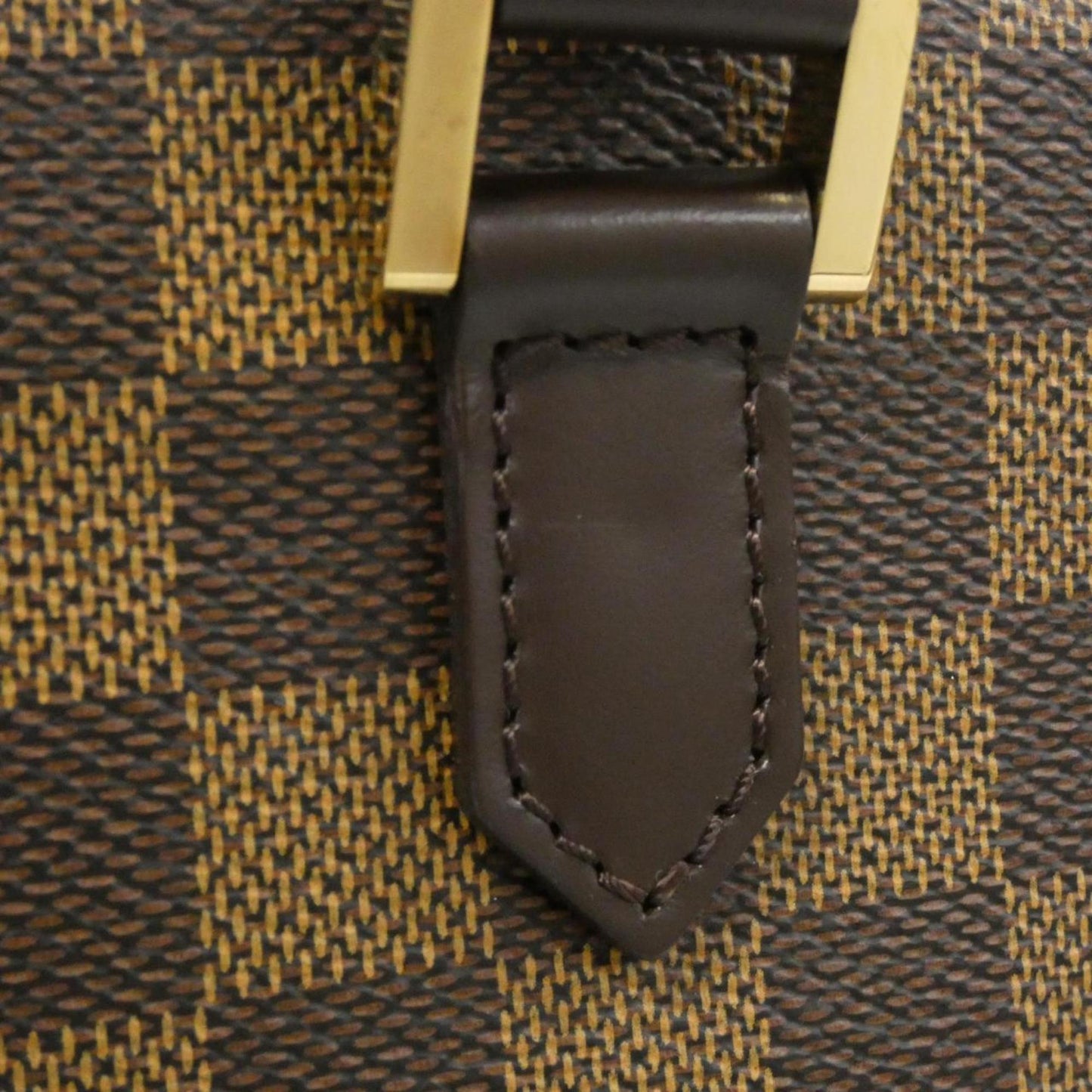 Louis Vuitton Sarria, Brown, Canvas, handbag