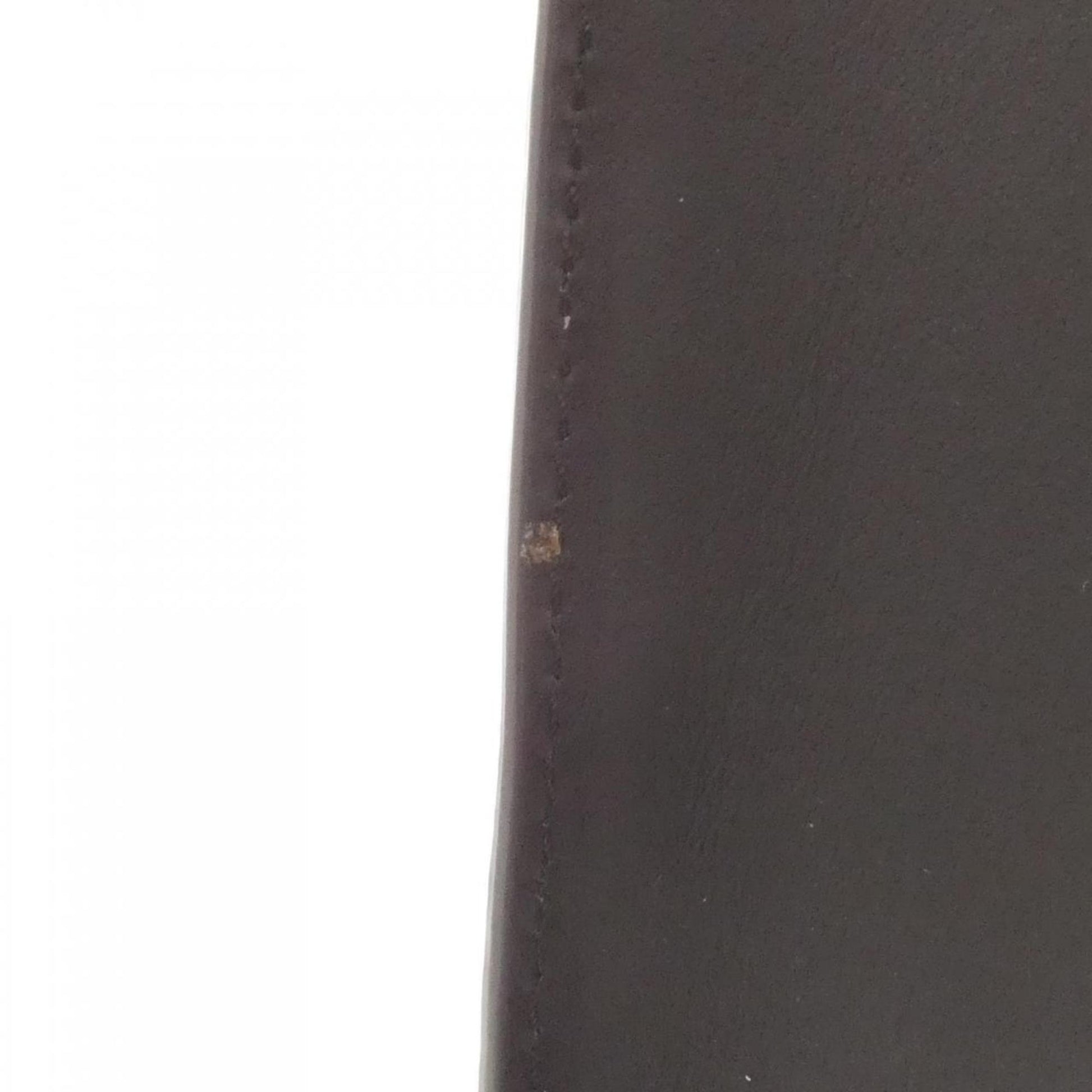 Louis Vuitton Sac Plat, Black, Leather, handbag