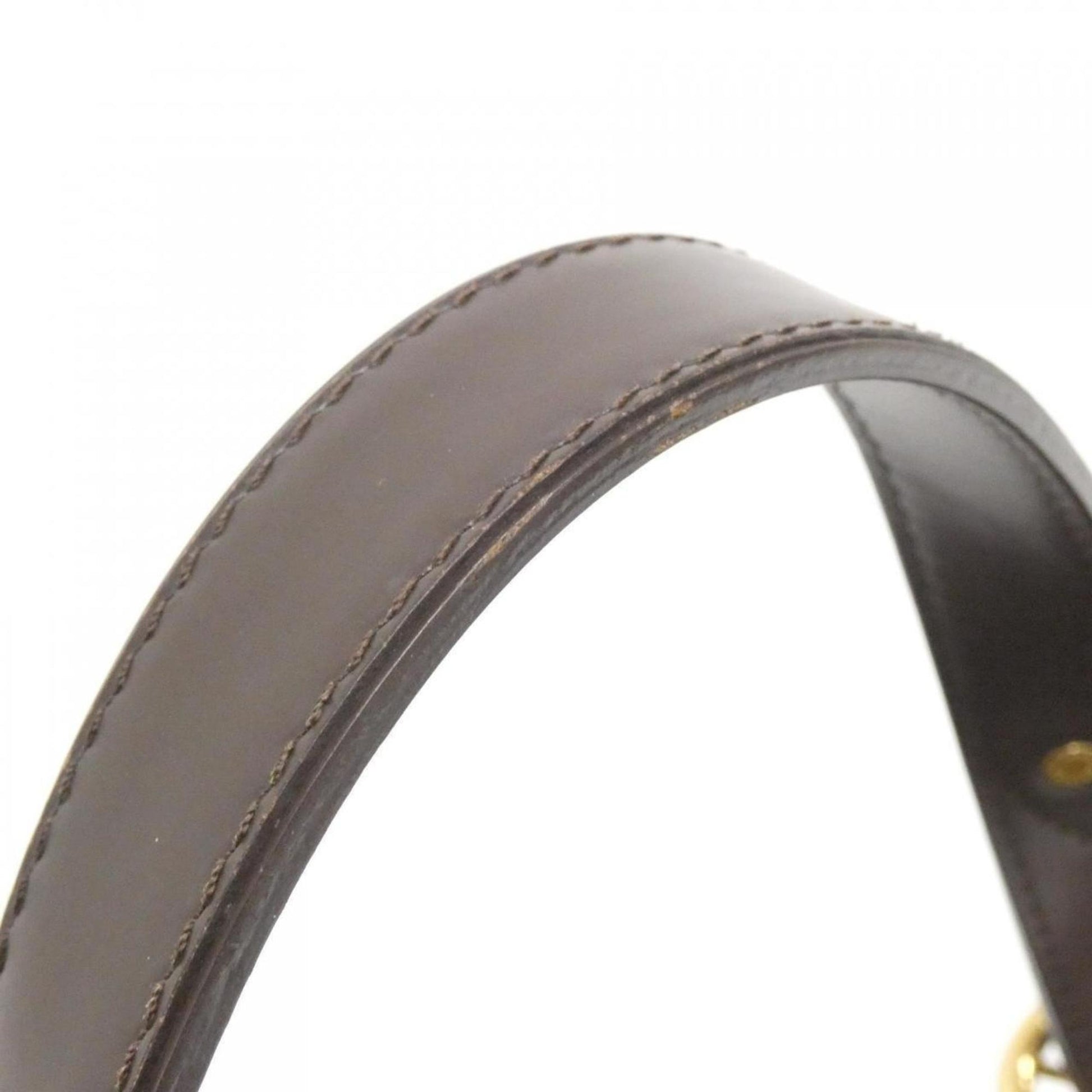 Louis Vuitton Sistina, Brown, Canvas, handbag