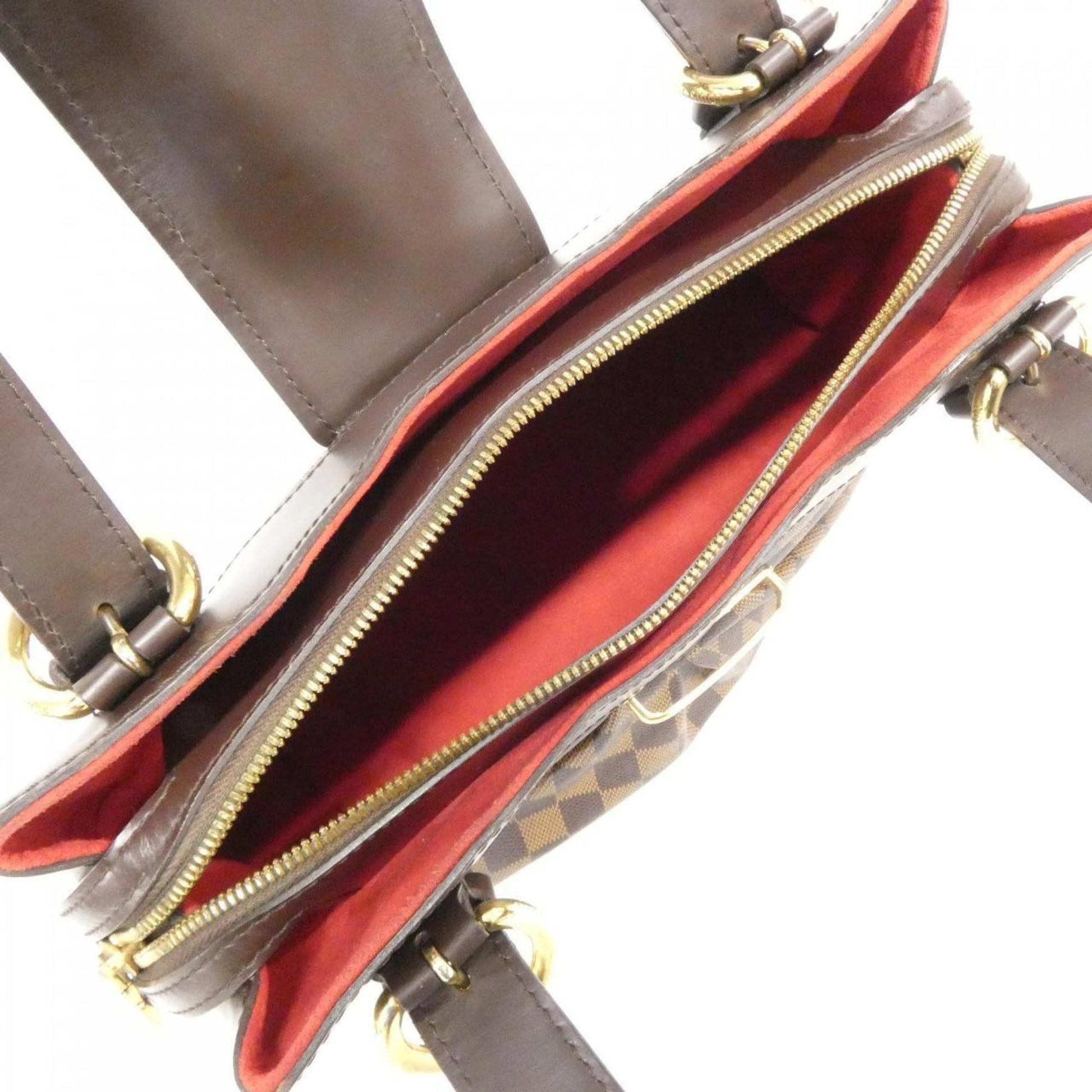 Louis Vuitton Sistina, Brown, Canvas, handbag