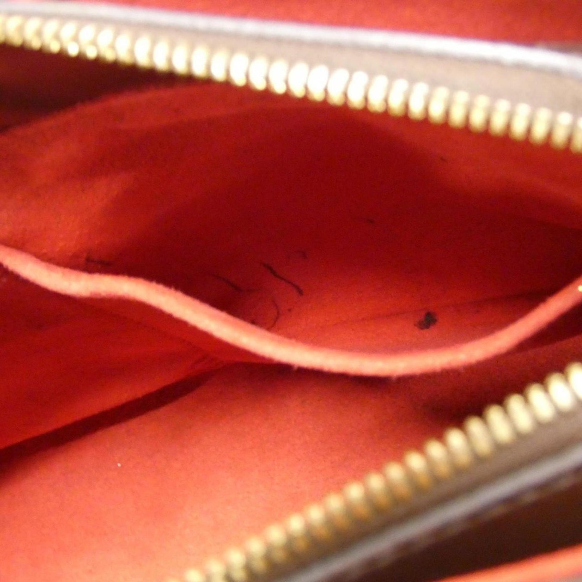 Louis Vuitton Sistina, Brown, Canvas, handbag
