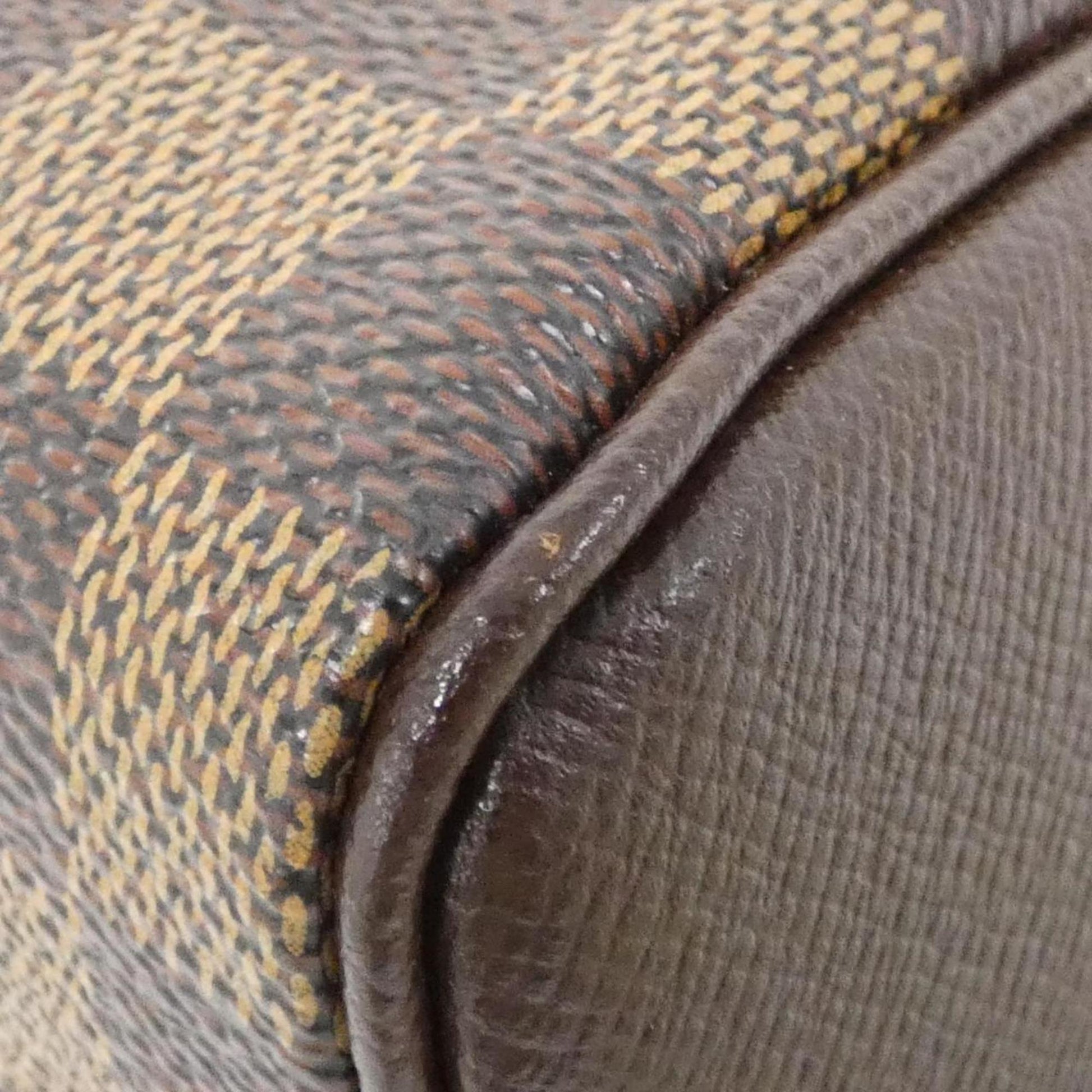 Louis Vuitton Brera, Brown, Canvas, handbag