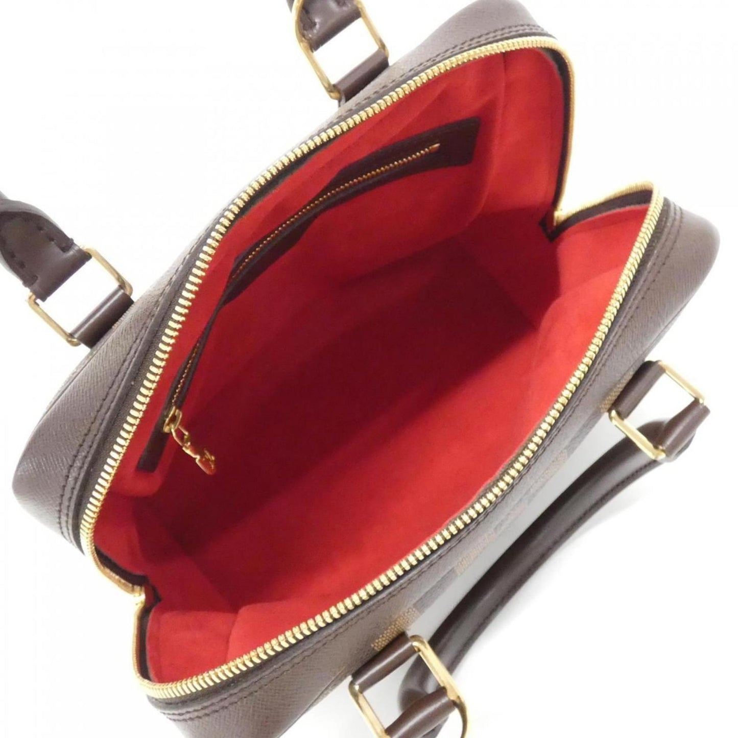 Louis Vuitton Brera, Brown, Canvas, handbag